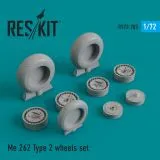 Me.262 Type 2 wheels set 1:72