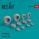 S-3 Vikingwheels set 1:48