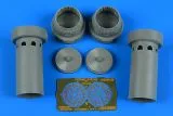 F-14A Tomcat exhaust nozzles - opened position 1:72 F-14A Tomcat exhaust nozzles - opened position 1:72