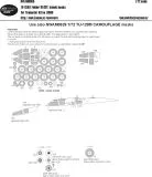 Tu-128UT Fiddler BASIC mask for Trumpeter 1:72