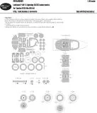 P-38 F/G Lightning BASIC mask for Tamiya 1:48