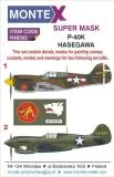 P-40K super mask for Hasegawa 1:48