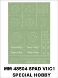 Spad VIIc maxi mask 1:48