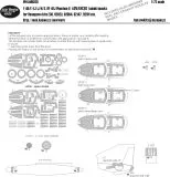 F-4/ RF-4 Phantom II ADVANCED mask for Hasegawa 1:72