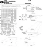Boeing 747-8 Civil Airliner masks 1:144 Boeing 747-8 Civil Airliner masks 1:144
