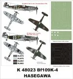 Bf 109K-4 super mask for Hasegawa 1:48 Bf 109K-4 super mask for Hasegawa 1:48