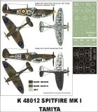 Spitfire Mk.I super mask for Tamiya 1:48 Spitfire Mk.I super mask for Tamiya 1:48