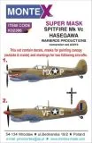 Spitfire Mk.Vc super mask for Hasegawa 1:32