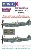 Spitfire LF.IX super mask for Tamiya 1:32