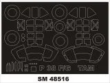 P-38F/G mask for Tamiya 1:48 P-38F/G mask for Tamiya 1:48