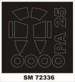 Piper Pa-25 mask for KP 1:72