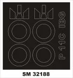 PZL P-11c mask for IBG 1:32