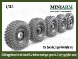 Pantsir S1 SA-22 wheel set (early type) 1:35