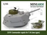 T-34 Commander cupola (two types: cast/ welded) 1:35 T-34 Commander cupola (two types: cast/ welded) 1:35