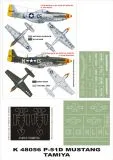 P-51D Mustang super mask for Tamiya 1:48
