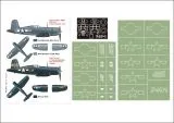F4U-1 Corsair super mask for Tamiya 1:48