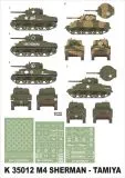 M4 Sherman super mask for Tamiya 1:48