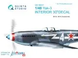 Yak-3 interior for Zvezda 1:48