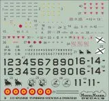 EF Typhoons - Spanish stencils and insignias 1:72