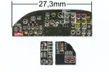 B-17G - Instument panel 1:48