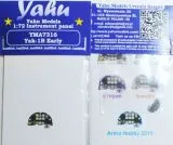 Yak-1B Early - Instrument panel 1:72