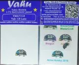 Yak-1B Late - Instument panel 1:72 Yak-1B Late - Instument panel 1:72