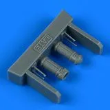 Bf 109F/G tropical filter - late 1:72