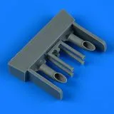 Fokker G-1 exhaust 1:72