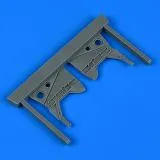 Hawker Hurricane undercarriage covers 1:48 Hawker Hurricane undercarriage covers 1:48