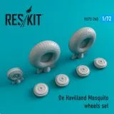 De Havilland Mosquito wheels set 1:72