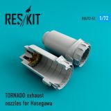 TORNADO exhaust nozzles for Hasegawa 1:72 TORNADO exhaust nozzles for Hasegawa 1:72