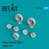 Super Etendard wheels set 1:72