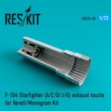 F-104 Starfighter (A/C/D/J/G) exhaust nozzle 1:72