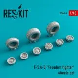 F-5 A/B "Freedom fighter" wheels set 1:48