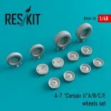 A-7 A/B/C/E "Corsair II" wheels set 1:48 A-7 A/B/C/E "Corsair II" wheels set 1:48