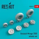 Mirage 2000 wheels set 1:48