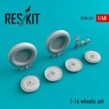 I-16 wheels set 1:48