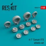 A-7D "Corsair II" wheels set 1:48 A-7D "Corsair II" wheels set 1:48