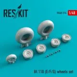 Bf 110 (E/F/G) wheels set 1:48