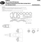 Saab J35F/J Draken (O,S) BASIC mask for Hasegawa 1:48