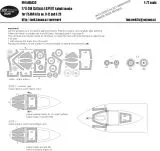 F7U-3M Cutlass EXPERT mask for Fujimi 1:72