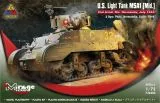 M5A1 (Mid.) U.S. Light Tank 1:72