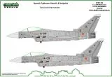 EF Typhoon - Spanish stencils and insignias 1:48 EF Typhoon - Spanish stencils and insignias 1:48