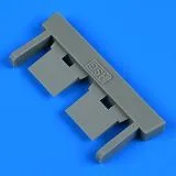 F-14 Tomcat ECS heat exchanger exhaust grills 1:72 F-14 Tomcat ECS heat exchanger exhaust grills 1:72