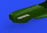 Spitfire Mk. I exhaust stacks for Eduard 1:48