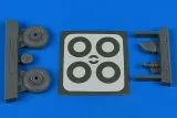 Macchi Mc.200 - early wheels & paint masks 1:48 Macchi Mc.200 - early wheels & paint masks 1:48