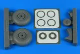 Do 17Z/Do 215 wheels & paint masks 1:32