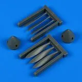 P-38 Lightning propeller for Tamiya 1:48