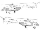 Mil Mi-8 MTV-5/Mi-17V-5 Conversion set (close Ramp) 1:72