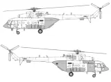 Mil Mi-8 AMTSh Conversion set (close Ramp) 1:72
